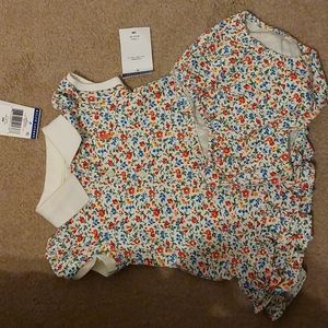 Ralph Lauren baby girl dress 3M - 2 peice set NWT